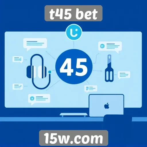 Como funciona o suporte ao cliente no t45 bet